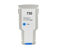 JGHFReW Cartuccia a inchiostro compatibile da 300 ml per 730 730 DesignJet T1600DR T1700 T1600 T1700DR P2V69A P2V70A T2600 T2600D stampanti funziona con modelli simili(300ml-C)