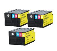 JGHFReW Cartuccia di inchiostro compatibile 955xl per 955xl Works with OfficeJet Pro 7720 7730 7740 8210 8218 8710 8715 8718 8720 8730 8740 Stampanti(3Set)