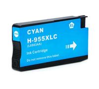 JGHFReW Cartuccia di inchiostro compatibile 955xl per 955xl Works with OfficeJet Pro 7720 7730 7740 8210 8218 8710 8715 8718 8720 8730 8740 Stampanti(1PCS Cyan)