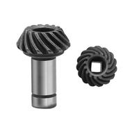 JGHFReW Equipaggiamento dei Denti Compatibile con Attrezzatura da Alimentazione da Giardino FS120 Facile da installare 0,39x1.24x0,33 Pollici(Square Hole)