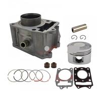 JGHFReW Gallievo per Anello del pistone Cilindro Impostare la Moto per Spacy 125 CH125 1983-1996 e Elite 125 1984