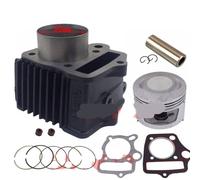 JGHFReW Kit Cilindro a pistone 50mm 70cc 72cm3 Moto Compatibile con ATC70 CT70 C70 TRX70 CRF70 CRF70F DAX70 ST70 XR70 Aggiornamento a 100 CC