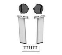 JGHFReW Kit di sostituzione del carrello di atterraggio del drone compatibile con le parti della base del motore Pro Legs anteriore posteriore sinistra destra(4PC-Platnium)