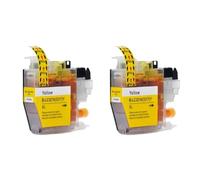 JGHFReW LC3219 LC3219XL Cartuccia a inchiostro Compatibile con le stampanti MFC-J5330DW MFC-J5335DW MFC-J5730DW MFC-J5930DW MFC-J6530DW MFC-J6930DW(2PCS YELLOW)
