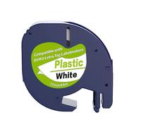 JGHFReW Nastro per maker etichetta in plastica multicolore da 12 mm 10/20/30/50pcs compatibile con LT100H LT-100T Etichetta Sostituzione della stampante per 91331 91201 Tappeti dell'etichetta(30pcs)