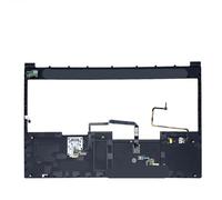 JGHFReW Shell della maiuscola compatibile C copertura Palmrest CEMINA TASTANTE CON TOUCHPAD e FPR CS per la sostituzione del laptop P50 P51 Parte 00UR829 01HY708(C3 TP FR CS CABLE)