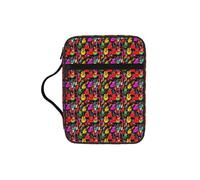JGHHOUN Borsa portaoggetti colorata con stampa a forma di chitarra, versatile, accessorio per la chiesa