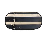 JGHHOUN Classico Film Clapboard Nero Stampa Matita Caso Spazioso Penna Sacchetto Cerniera Ad Alta Capacità Strumenti di Trucco Forniture per Ufficio, Nero , Taglia unica, Organizer per borse