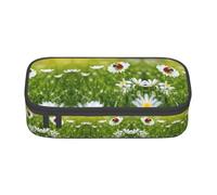 JGHHOUN Coccinella Daisy Print Adolescenti Grande Astuccio Studenti Scuola Viaggi Cancelleria Essenziale