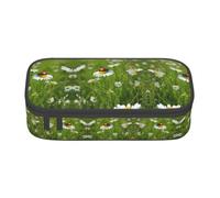 JGHHOUN Coccinella Daisy Print Adolescenti Grande Astuccio Studenti Scuola Viaggi Cancelleria Essenziale