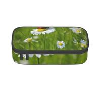 JGHHOUN Coccinella Daisy Print Adolescenti Grande Astuccio Studenti Scuola Viaggi Cancelleria Essenziale