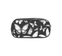 JGHHOUN Disegnato a mano Colore Farfalla 1 Stampa Cancelleria Trasparente Organizzatore Cancelleria Cancella Astuccio Ufficio