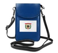 JGHHOUN Mini borsa a tracolla da donna con stampa della bandiera del West Virginia