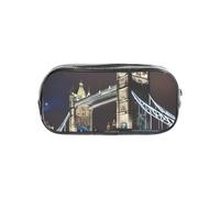 JGHHOUN Tower Bridge a Londra Stampa Cancelleria Organizer Trasparente Astuccio Cancelleria Ufficio Forniture