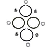 JGI-65324-83-KW1 EXH MNTGKIT SS/CHR BT/XL HARLEY XL 1200 V SEVENTY-TWO 2013