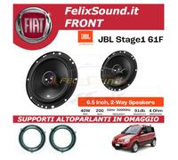 JGL Coassiale Fiat Panda dal 2003 2012 + Supporti Altoparlanti Anteriori
