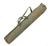 JGmotorfi Borsa per canna da pesca in tela impermeabile resistente con grande capacità, chiusura elastica per fissare l'attrezzatura e design pieghevole portatile per un facile trasporto, Verde, 1,2 m