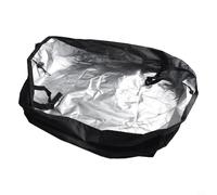 JGmotorfi Copertura impermeabile per forno per pizza con cinghie regolabili, coulisse per forno a gas Cozze 90347 da 17 pollici (62 × 62 × 28 cm)