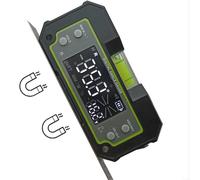 JGmotorfi Inclinometro digitale orizzontale a doppio asse LCD goniometro angolo con magnete display LCD (DC170W)