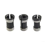JGmotorfi Set di mandrini per fresa in acciaio al carbonio con fresa da 6/6,35/8 mm, kit di conversione per fresatrice elettrica (6 mm)