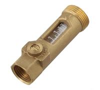 JGmotorfi Valvola a sfera di controllo del flusso visivo con il sistema automatico di limitazione della pressione per la misurazione di bilanciamento HVAC di controllo della temperatura dell'acqua (B)