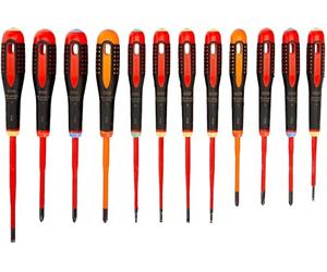 JGO.12 DESTORNILLADORES ERGO AISLADOS BAHCO