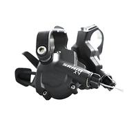 Coppia grilletti sram x4 3x8v con indicatore marcia