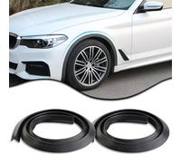 JGQFB 2 Pezzi Parafango Svasato Pneumatici Auto per Skoda Fabia 4 (IV), Protezione Passaruota Auto, Strisce di Protezione Sopracciglia Auto,A/Black