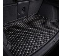 JGQFB Auto Pelle Tappetino Bagagliaio per Tesla Model 3 Highland 2024, Posteriore Protezione Baule Tappetino Impermeabili Accessori,D/Black Beige