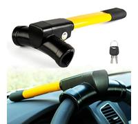 JGQFB Blocca Volante Antifurto per Fiat Abarth 500 Abarth 595 Abarth 695 Abarth 124 Spider, Bloccasterzo Antifurto ad Alta Sicurezza Auto, Dispositivi Antifurto di Bloccaggio