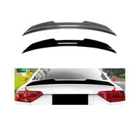 JGQFB Compatibile con Audi A5 8T 5-Door Sportback 2007-2016, Spoiler Posteriore in plastica ABS aerodinamica per Baule Posteriore,Glossy Black