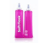 JGR SELECT Bottiglia pieghevole - Confezione da 2 pezzi Soft Flask TPU BPA Free - Tanica acqua Trail Running flessibile in silicone - Bottiglia di idratazione per gilet corsa, escursionismo, ciclismo