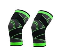 JGR SELECT Ginocchiere Menisco e Legamento - Confezione da 2 pezzi Ginocchiera Sportiva Regolabile - Ginocchiera Rotuliana Unisex Compressione, Crossfit, Artrite, Tendinite (M)
