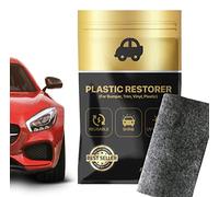 JGR SELECT Restauratore per plastica per Esterni Auto - 2 unità - Rinnovatore per plastica Nera per Esterni - Cura di paraurti, specchietti, modanature