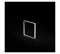 JGS1 UV Square Quartz Glass Plate Ultra Thin High Precision High UV Transmittance Heat Resist Multi Sizes Custom Optical Lab 10pcs(L4 W4 T0.5mm)