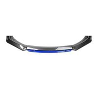 JGTUIRYEH Spoiler Anteriore Auto per Fiat Bravo 2008-2012, Frontali Labbro Paraurti Spoiler Splitter Diffusore Kit Carrozzeria Tuning Accessori,D-Carbon Fiber Blue