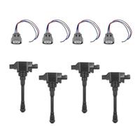 JGUYC 4 pezzi 22448-1KT0A 22448-ED000 22448JA000 Bobina di accensione for I//n//f//i//n//i/t//i FX50 M56 R//o//g//u//e S//e//n/t//r//a V//e/r//s//a A//l//t/i//m//a 1.2 .6 .0(4 PCS and Plug)