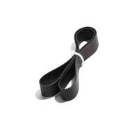 JGUYC Cinghia di distribuzione sincrona GT2 Lunghezza 308~478mm Accessorio for stampante 3D Larghezza 4/6/10/15mm Guarnizione in gomma 2GT Spaziatura 2mm Nero(6mm,470mm)