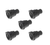 JGUYC Flangia del connettore del tubo flessibile del liquido di raffreddamento del radiatore 'olio motore for connettore rapido dritto BB//M//W NW12(5 PCS)