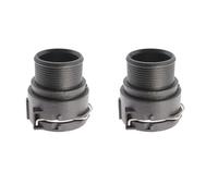 JGUYC Flangia del connettore del tubo flessibile del liquido di raffreddamento for AA//u//d//i T//o//u//a//r//e//g CC T//o//u//r//a//n,4F0122293C 3B0122291K(2 PCS)