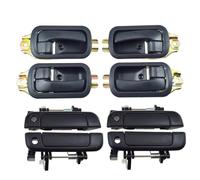 JGUYC Maniglia interna/esterna for portiera auto for T/o/y/o/t//a H/i/a/c//e L/a/n//d C/r/u/i/s/e//r LC80 FZJ80 4500 69220-95J03 69210-95J03(Inside Outside 8Pcs)