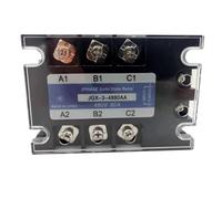 JGX-3-10AA/25AA/40AA/50AA/60AA/80AA/100AA/120AA/150AA Relè allo stato solido trifase 70-280 V CA Controllo 24-480 V CA Tre CA A CA(JGX-3-80AA)