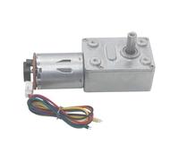 JGY-370 coppia alta 0.2-26.5kgf.cm DC 24V motoriduttore a vite senza fine con encoder Hall 1 pezzi(motore con staffa,6rpm)