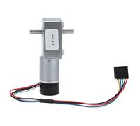 JGY - 370 DC Gear Motor with Encoder, Biaxial D - Type 14mm Output Shaft, Full Metal Gearbox, Pure Copper Coil, Adjustable Speed Reversible Encoder Reduction Motor for Industr (Lo esprimo)