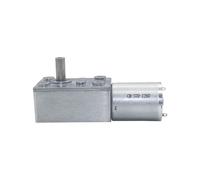 JGY-370 DC6V 12V 24V Worm Gear electronic starter Single Shaft Reducer 2-375RPM High Torque Metal electronic starter Reversed Reduction Self-lock NWPNLXEA(60RPM,24V)