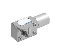 JGY-370 Motore elettrico a vite senza fine in miniatura con albero M5, ingranaggio autobloccante da 12 V, piccolo motore(150 rpm)