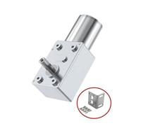 JGY-370 Worm Gear electronic starter 6v~24v 6RPM~210RPM Forward And Reverse Adjustable Speed High Torque Self-Locking Brushed DC electronic starter NWPNLXEA(Single Motor,238RPM_12V)