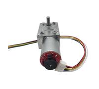 JGY-370B Motore elettrico con ingranaggio a vite senza fine DC 6V 12V 24V Max 26,5 kg.cm con encoder Hall(Package A,40rpm,6V)