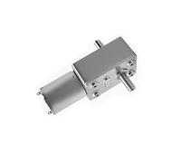 JGY370 DC 6V 12V 24V Dual Double Shaft electronic starter+Bracket+Speed Controller+Power Supply Metal Gear Worm Reduction Turbo Gear electronic starter NWPNLXEA(24V 101RPM,Package A)