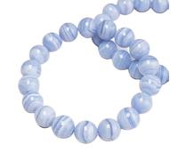 JgYiAngBq Bracciale in agata blu a mille strati alla moda in in con personalità